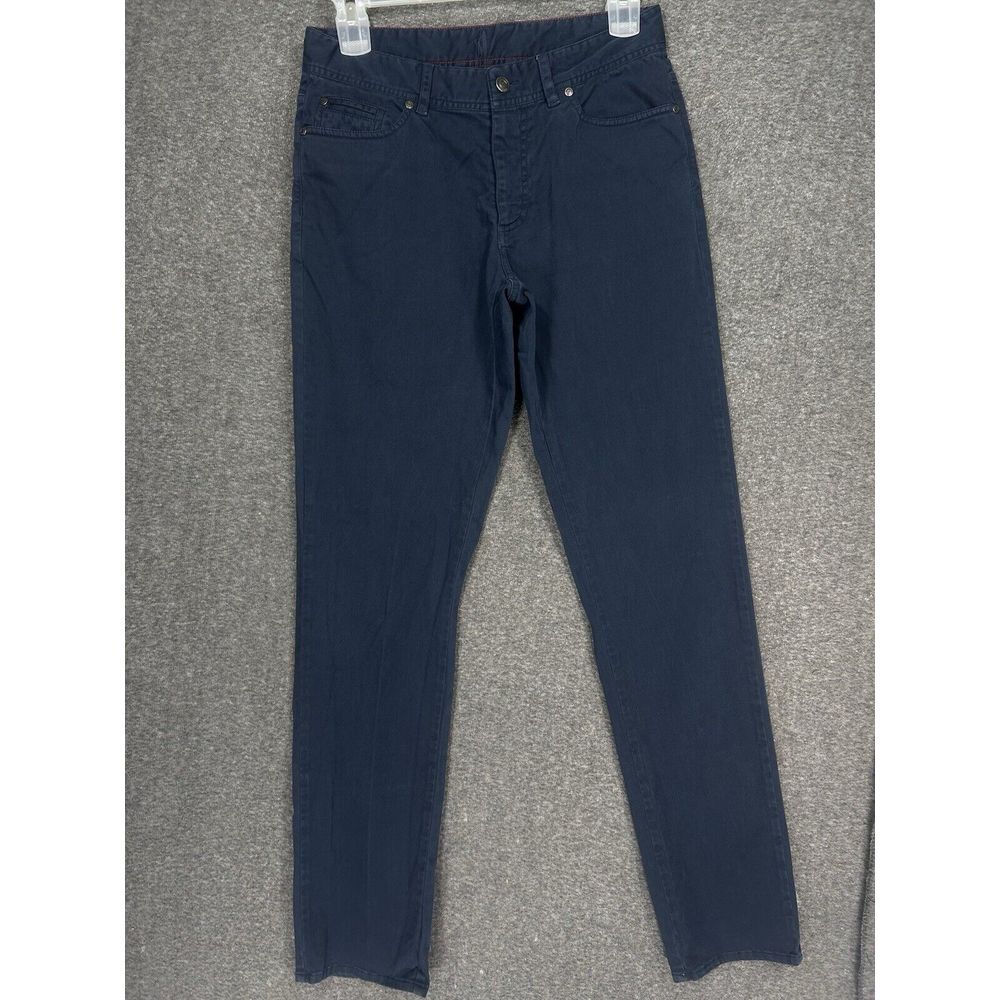 Johnnie O Five Pocket‎ Pants Measures 31x34 Blue Casual Chino